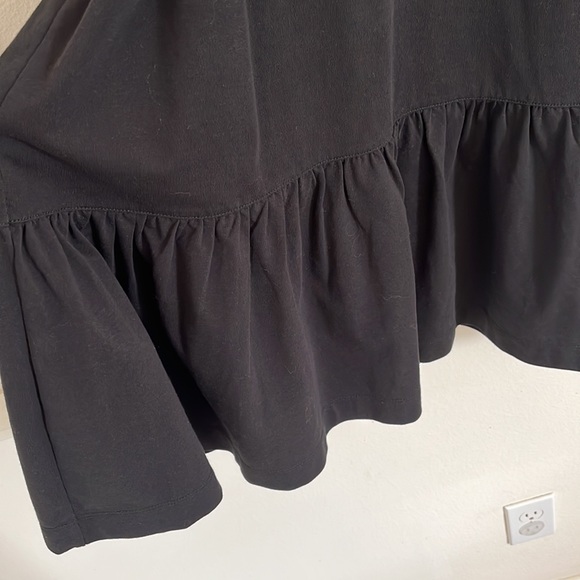 Madewell Mini Dress with Ruffle Hem Detail - Picture 2 of 4